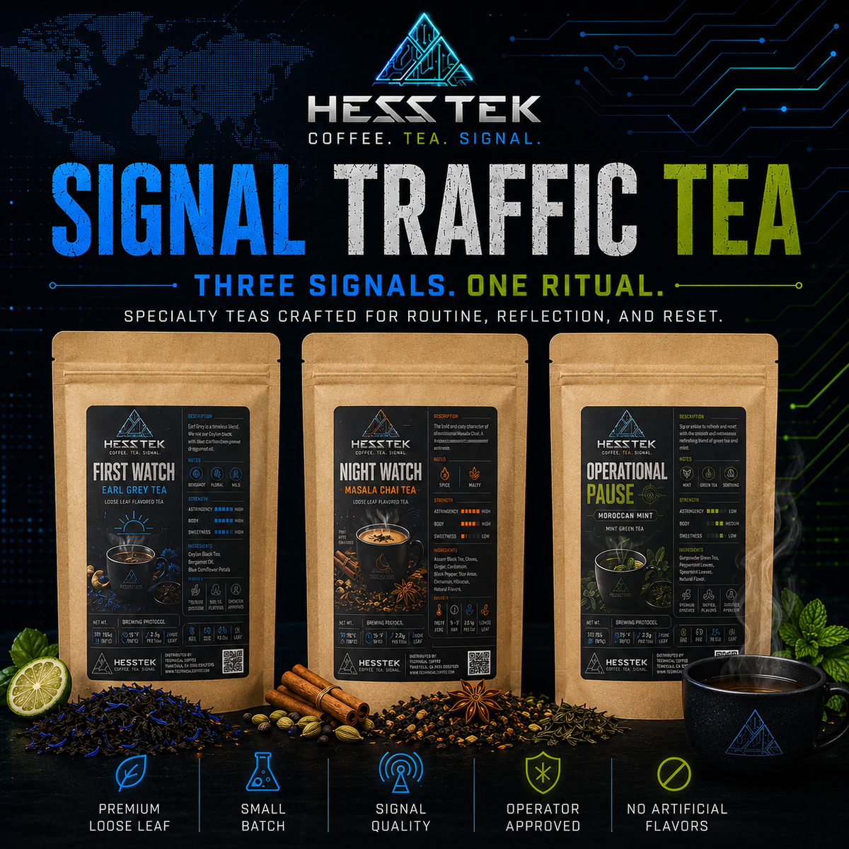Signal Traffic Tea Collection