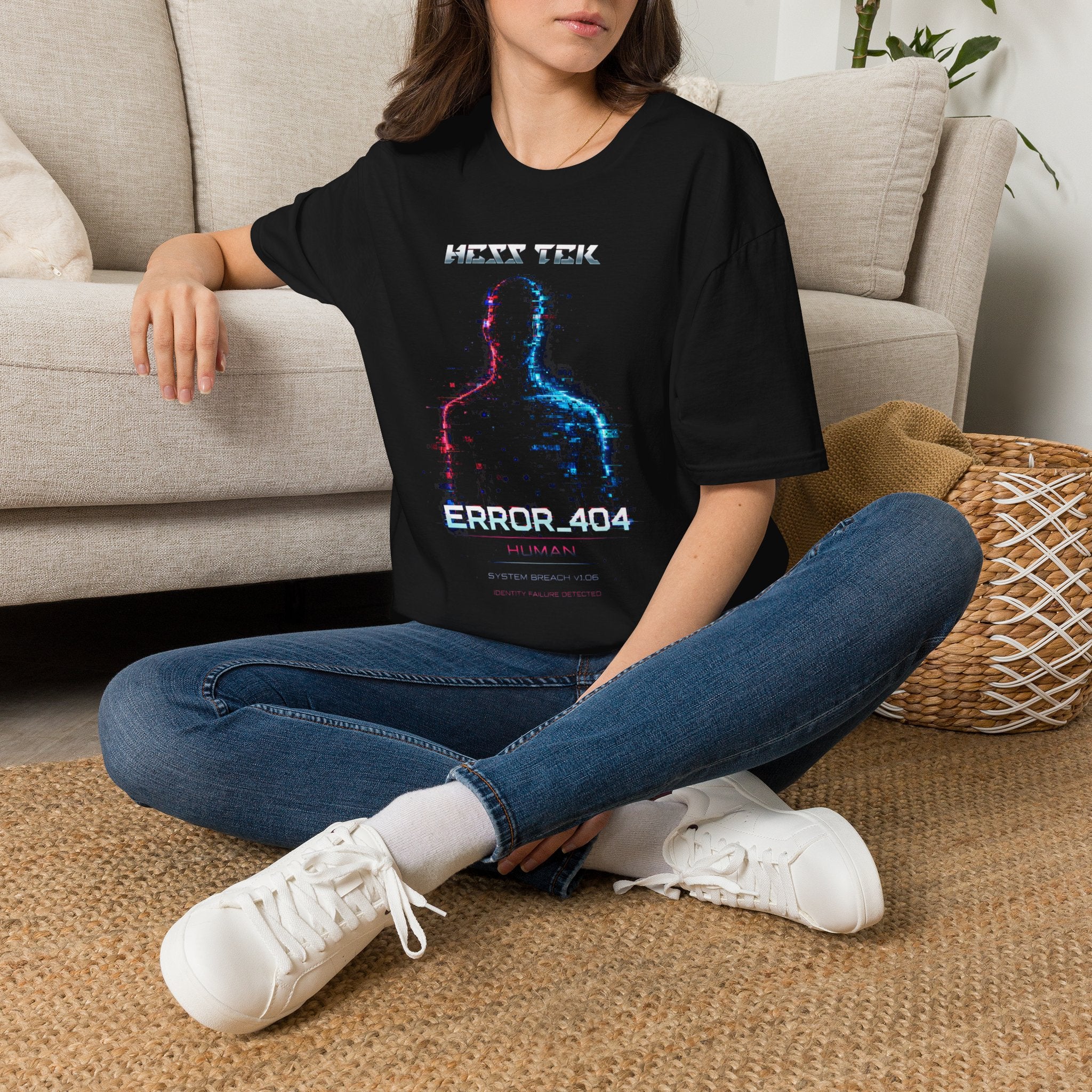 ERROR_404 - HUMAN System Breach v1.06 T-Shirt
