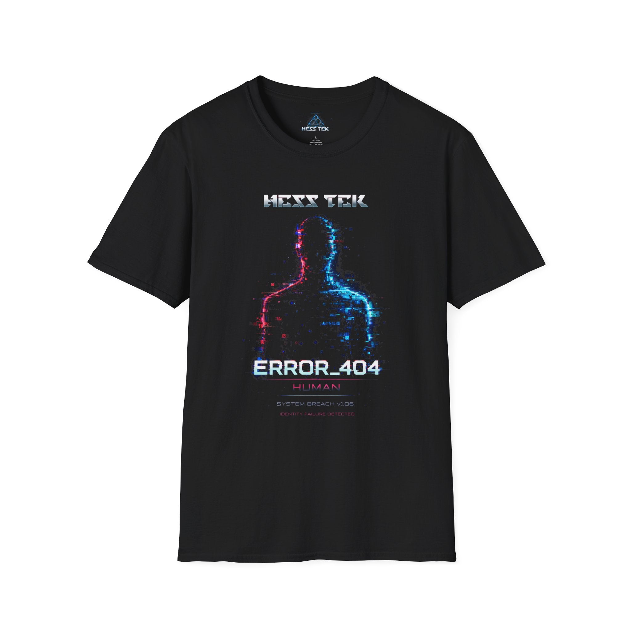 ERROR_404 - HUMAN System Breach v1.06 T-Shirt